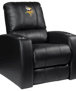 Dreamseat Home Theater Recliner with Minnesota Vikings Primary Logo