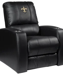 Dreamseat Home Theater Recliner with New Orleans Saints Primary Logo