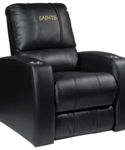 Dreamseat Home Theater Recliner with New Orleans Saints Secondary Logo