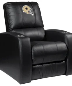 Dreamseat Home Theater Recliner with New Orleans Saints Helmet Logo