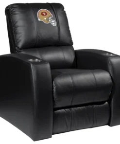 Dreamseat Home Theater Recliner with San Francisco 49ers Helmet Logo