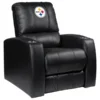 Dreamseat Home Theater Recliner with Pittsburgh Steelers Primary Logo