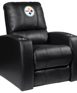 Dreamseat Home Theater Recliner with Pittsburgh Steelers Primary Logo