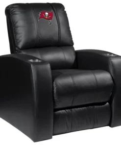 Dreamseat Home Theater Recliner with Tampa Bay Buccaneers Primary Logo