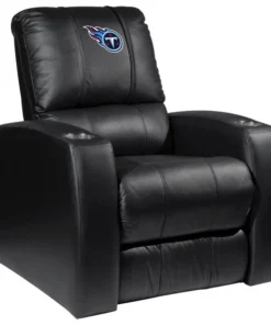 Dreamseat Home Theater Recliner with Tennessee Titans Primary Logo