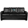 Dreamseat Silver Sofa with Philadelphia Eagles Helmet Logo
