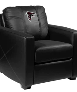 Dreamseat Silver Club Chair with Atlanta Falcons Primary Logo