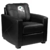 Dreamseat Silver Club Chair with Miami Dolphins Helmet Logo