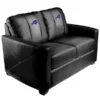 Dreamseat Silver Loveseat with Buffalo Bills Primary Logo