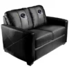 Dreamseat Silver Loveseat with Chicago Bears Helmet Logo
