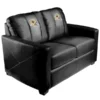 Dreamseat Silver Loveseat with New Orleans Saints Helmet Logo
