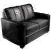 Dreamseat Silver Loveseat with New York Giants Primary Logo