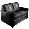 Dreamseat Silver Loveseat with Seattle Seahawks Secondary Logo