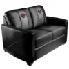 Dreamseat Silver Loveseat with Tampa Bay Buccaneers Helmet Logo