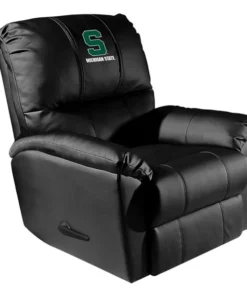 Dreamseat Freedom Rocker Recliner with Michigan State Secondary Logo