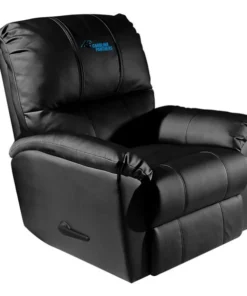 Dreamseat Freedom Rocker Recliner with Carolina Panthers Secondary Logo