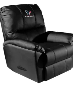 Dreamseat Freedom Rocker Recliner with Houston Texans Secondary Logo