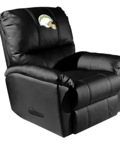 Dreamseat Freedom Rocker Recliner with Los Angeles Chargers Helmet Logo