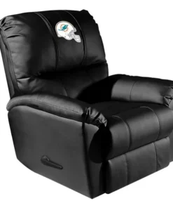 Dreamseat Freedom Rocker Recliner with Miami Dolphins Helmet Logo