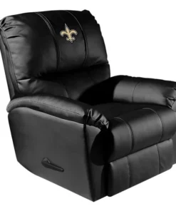 Dreamseat Freedom Rocker Recliner with New Orleans Saints Primary Logo