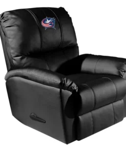 Dreamseat Freedom Rocker Recliner with Columbus Blue Jackets Logo