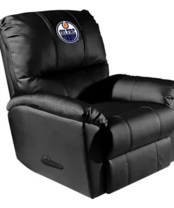 Dreamseat Freedom Rocker Recliner with Edmonton Oilers Logo