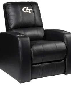 Dreamseat Home Theater Recliner with Georgia Tech Yellow Jackets Logo
