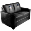 Dreamseat Silver Loveseat with Illinois Fighting Illini Logo