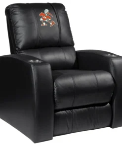 Dreamseat Home Theater Recliner with Miami Hurricanes Secondary Logo