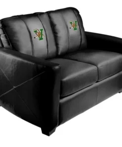 Dreamseat Silver Loveseat with Vermont Catamounts Logo