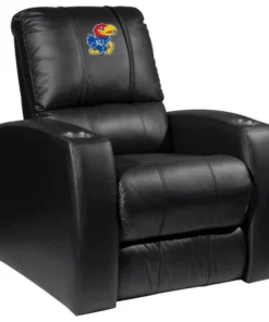 Dreamseat Home Theater Recliner with Kansas Jayhawks Logo Panel
