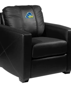 Dreamseat Silver Club Chair with Delaware Blue Hens Logo