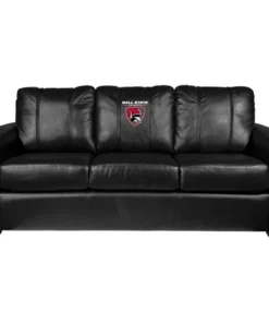Dreamseat Silver Sofa with Ball State Esports