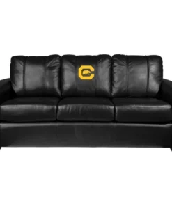 Dreamseat Silver Sofa with California Golden Bears Secondary Logo