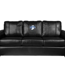 Dreamseat Silver Sofa with Indiana State Sycamores Logo