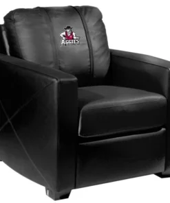 Dreamseat Silver Club Chair with New Mexico State Aggies Logo