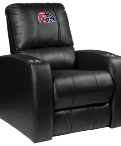 Dreamseat Home Theater Recliner with Iowa Hawkeyes Patriotic Primary Logo