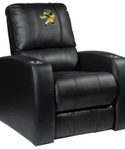 Dreamseat Home Theater Recliner with Iowa Hawkeyes Football Herky Logo