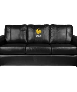 Dreamseat Silver Sofa with Central Florida Alumni Logo