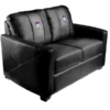 Dreamseat Silver Loveseat with Northwestern State Demon Head Logo