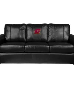Dreamseat Silver Sofa with Central Michigan Primary