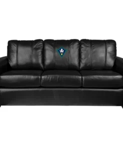 Dreamseat Silver Sofa with UNC Wilmington Secondary Logo