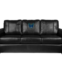 Dreamseat Silver Sofa with UNC Wilmington Alternate Logo