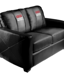 Dreamseat Silver Loveseat with San Diego State Secondary