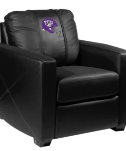 Dreamseat Silver Club Chair with TCU Horned Frogs Alternate