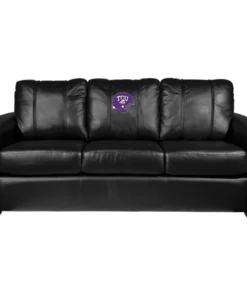 Dreamseat Silver Sofa with TCU Horned Frogs Alternate