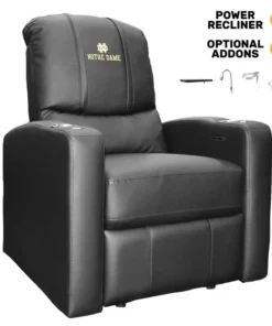 Dreamseat Stealth Power Plus Recliner with Notre Dame Alternate Logo