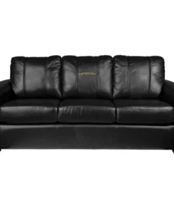 Dreamseat Silver Sofa with Corvette Racing Logo