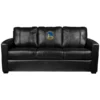 Dreamseat Silver Sofa with Golden State Warriors Global Logo