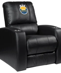 Dreamseat Home Theater Recliner with Golden State Warriors Secondary Logo